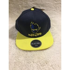 Team Ninja Logo Snap Back Brimmed Hat